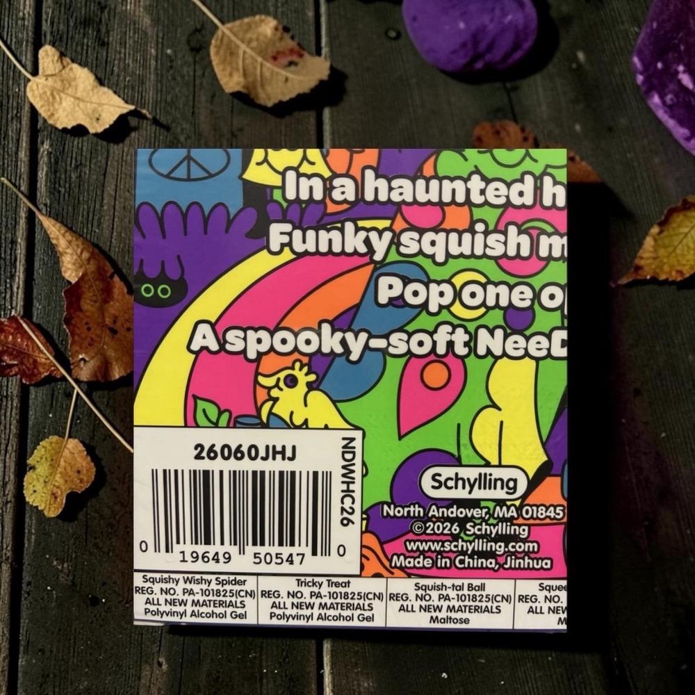NeeDoh Funky Frights Squish-O-Ween Countdown Halloween Advent Calendar 13 Pack - Picture 7 of 8